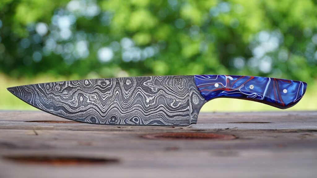 James Huse ordered a custom sheath by No Surrender Holsters for his BBQ knife.