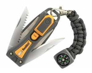 Smith's Edgesport 10-N-1 Suvival Multi-Tool offers 10 different survival tools in one.