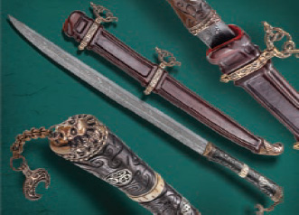 Ancient bog wood knives