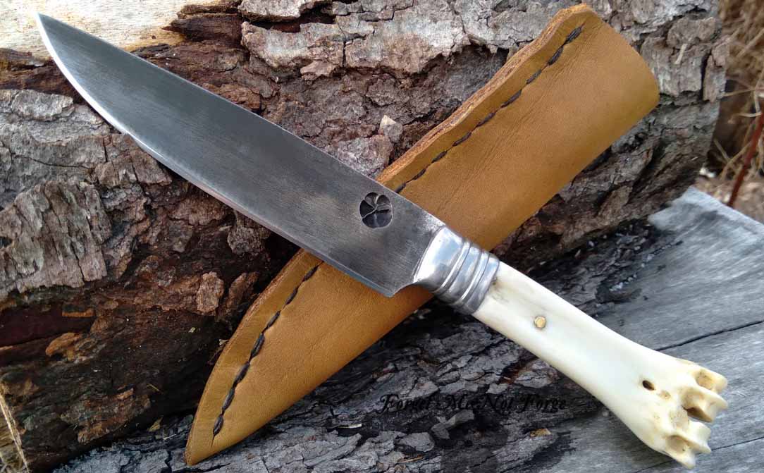 Bone Handle Hunting Knife, Bone Handle Knife
