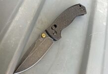 According to custom maker/USMC veteran Les George, it is counterproductive to license the same model to multiple companies. “The maker would be competing with himself at that point,” he stated, “and it’s not helping the companies.” One of his more recent collaborations is the Anzu with Fox Knives.