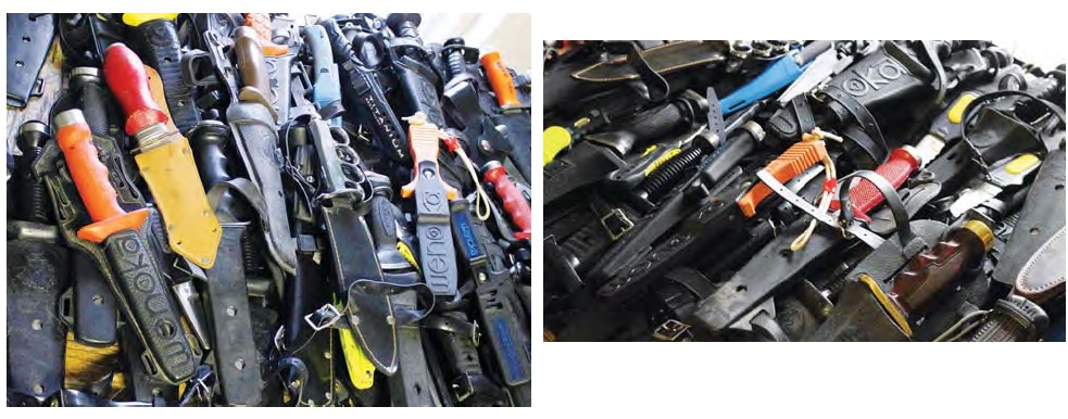 Buying dive knives