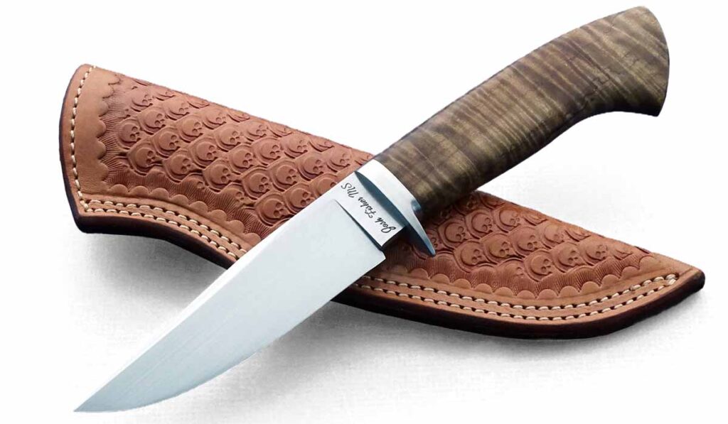 Custom Hunting Knife Fisher-Forged-Hunter-Blade-Mag