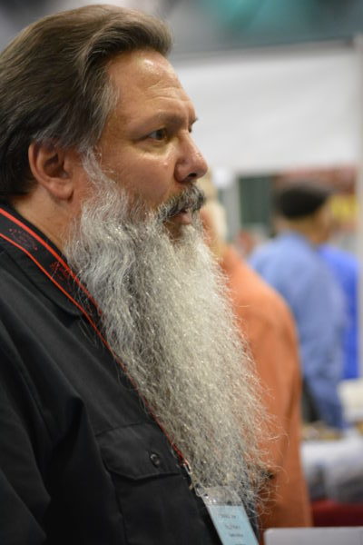 Beards kept heads turning all weekend long at the Cobb Galleria Centre at BLADE Show 2017.