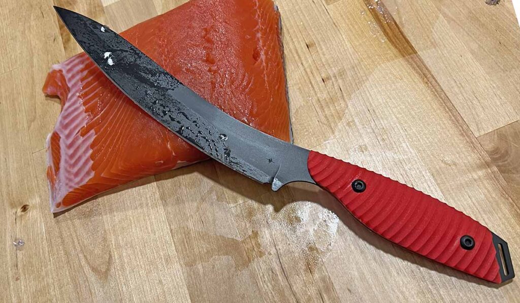 Konway discusses filleting knives