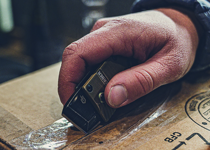 The Key Note's tanto-style blade allows for scraping & chiseling along with cutting.