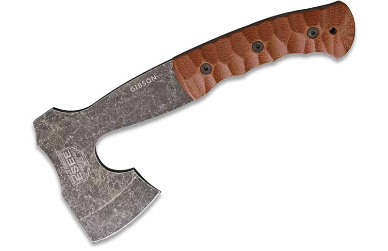 After the ESEE Gibson Axe was made, James Gibson learned a hidden feature of his design: it has enough finesse to carve small objects. He says he sharpens pencils with it and once cleaned a trout with it as well.