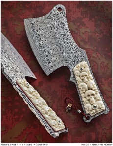 "Butch the Cleaver" is Anders Hogstrom's answer to the skull-cutter craze. (SharpByCoop photo)