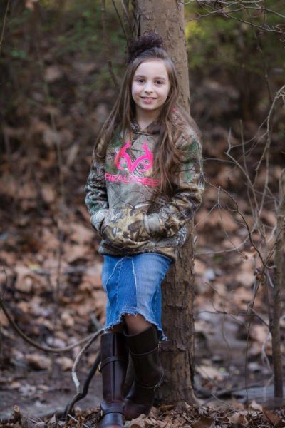 Bobby Toerck made his daughter a knife, as promised, when she got her first deer.