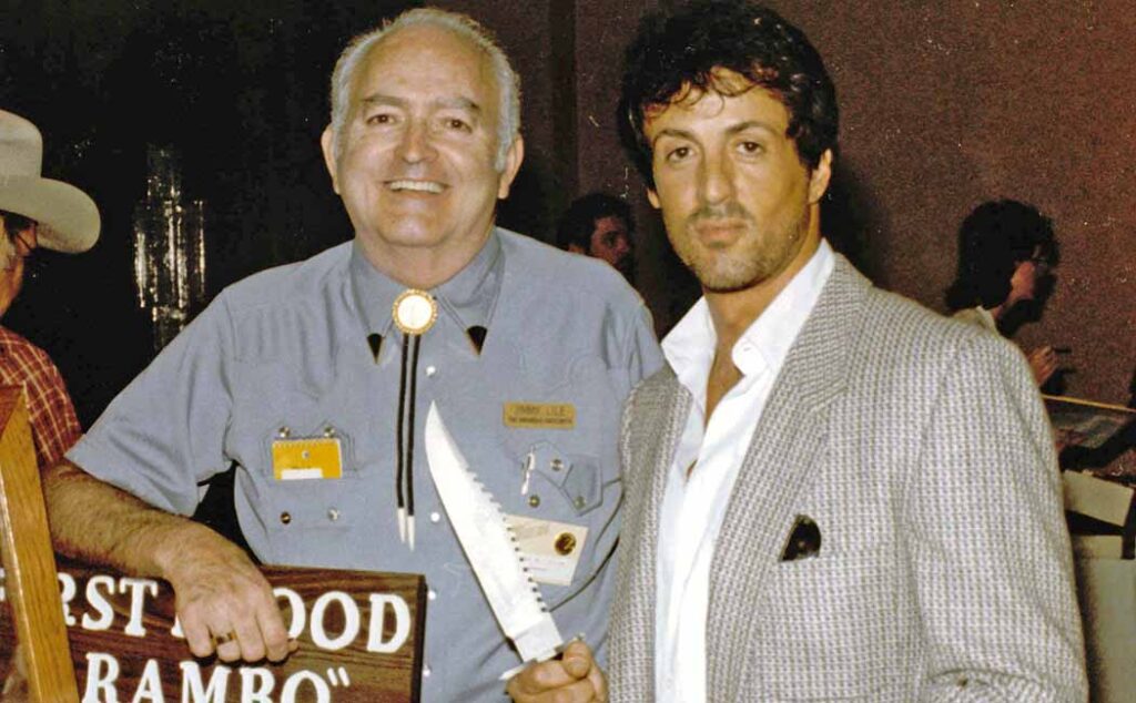 Jimmy Lile and Sylvester Stallone