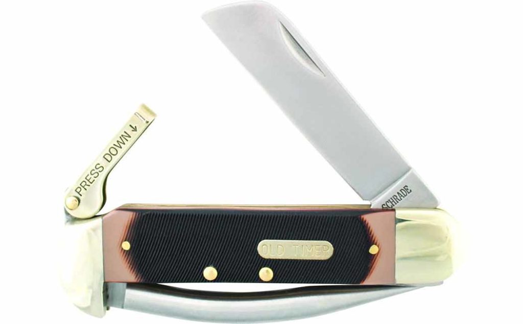 The materials that make up the Old Timer Mariner might not endure hard salt-water usuage. However, the knife more than looks the part and is capable of lighter duty.
