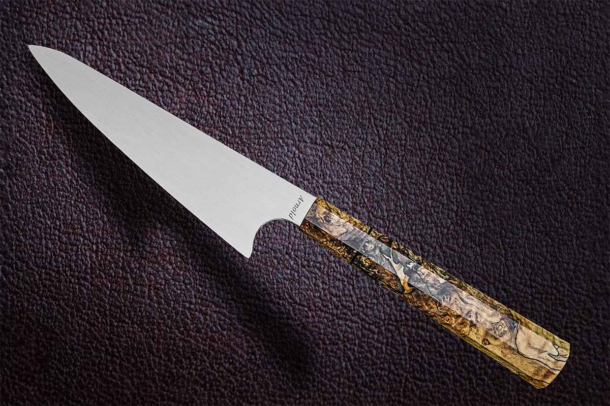 Damascus Knife Making Kit - Petite Chef - (9 Handle Options) - DIY Blade Kit