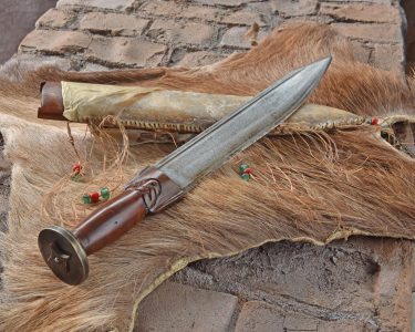 This Scottish dirk and sheath was part of the Rogers' Rangers II set.