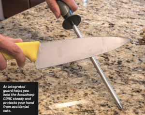 Wiitek Diamond Sharpening Rod 10inch Kitchen Knife Sharpener Steel Pro