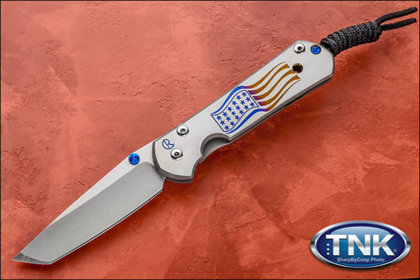 The Chris Reeve Flag 21 model is part of True North Knives' Freedom Collection.
