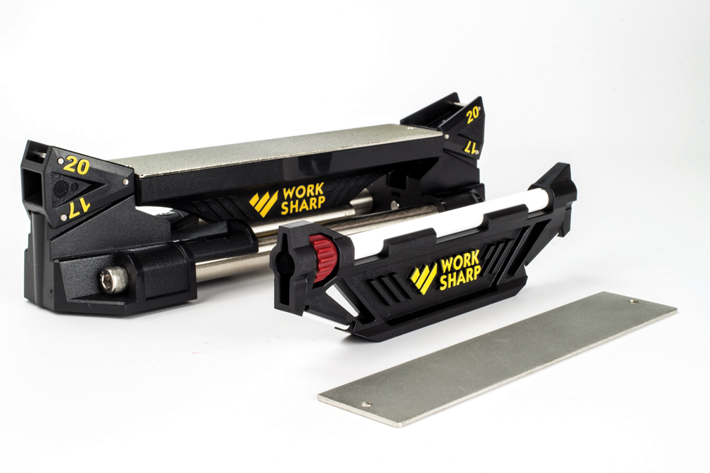 Keep your edge with the Work Sharp Guided Sharpening System.