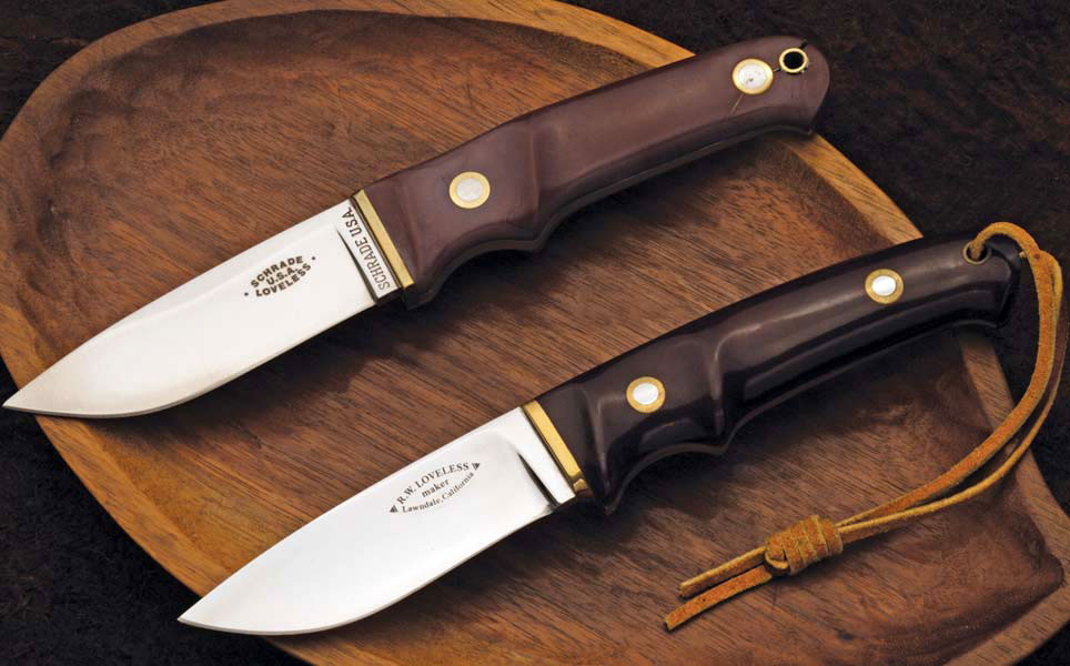Schrade Bob Loveless knives