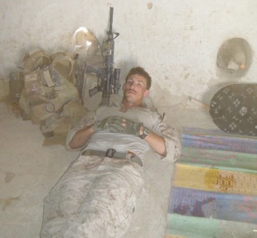 Marine Staff Sergeant Johnny Joey Jones served in both Iraq and Afghanistan. 