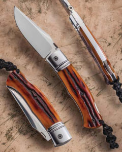 stag lockback custom knife