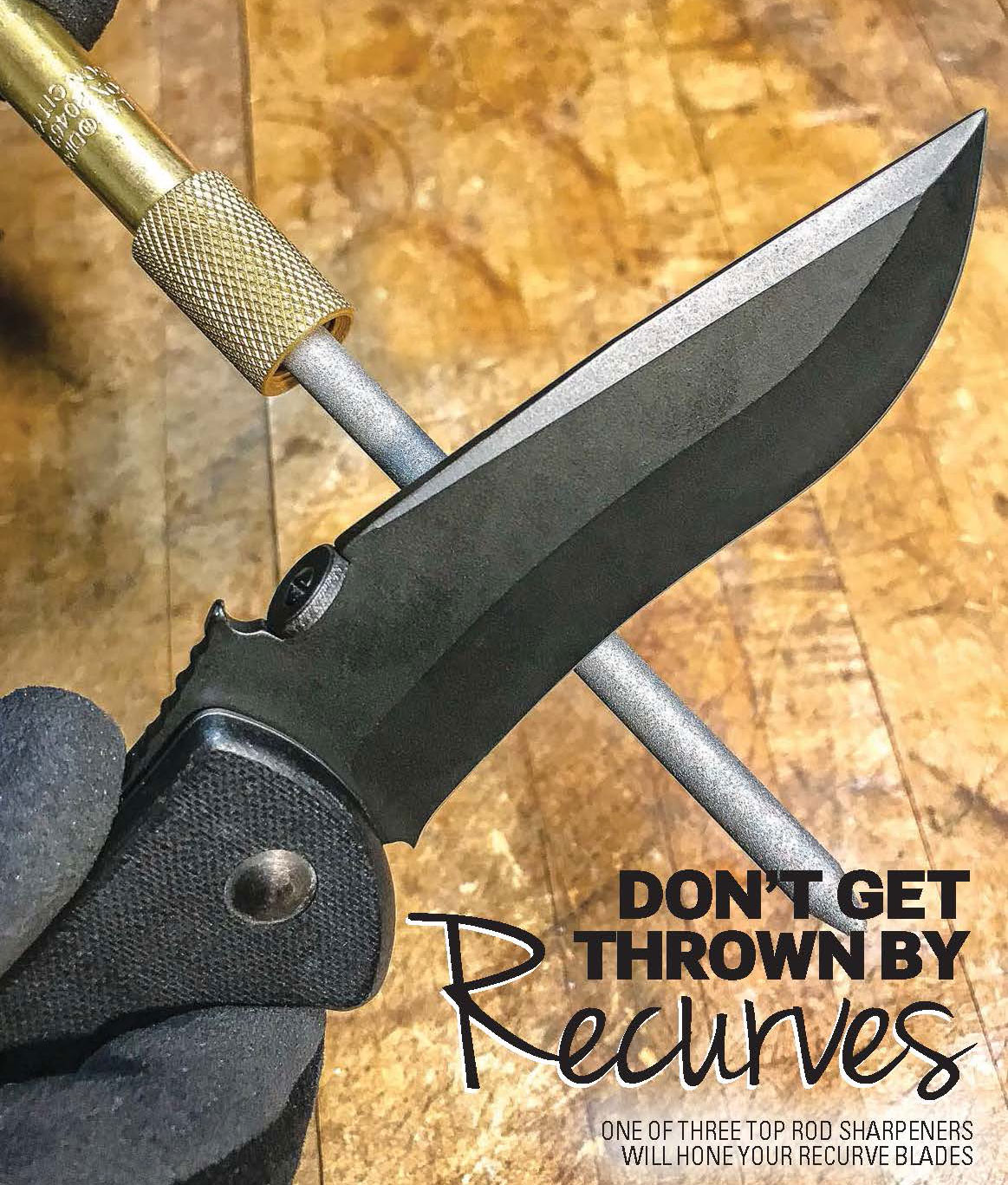 How to Sharpen Recurve Blade 