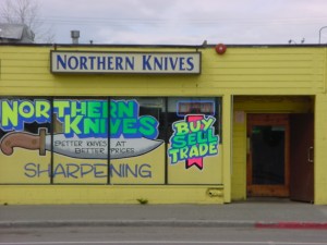 Northern Knives retail knife store in ??????, Alaska, will be among the many who benefit from Alaska's sweeping new knife reform law. (Northern Knives photo)