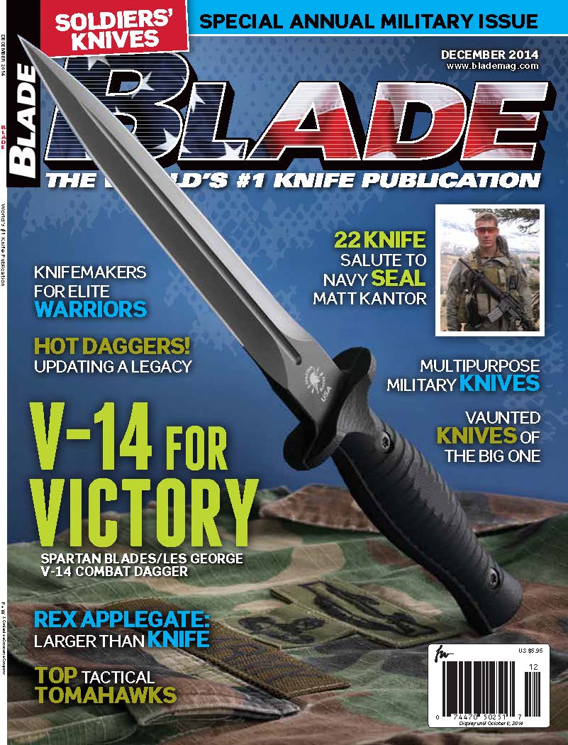 Look for BLADE's annual military issue on newsstands today!