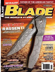 Check out the world's hottest custom knives in the new BLADE®.