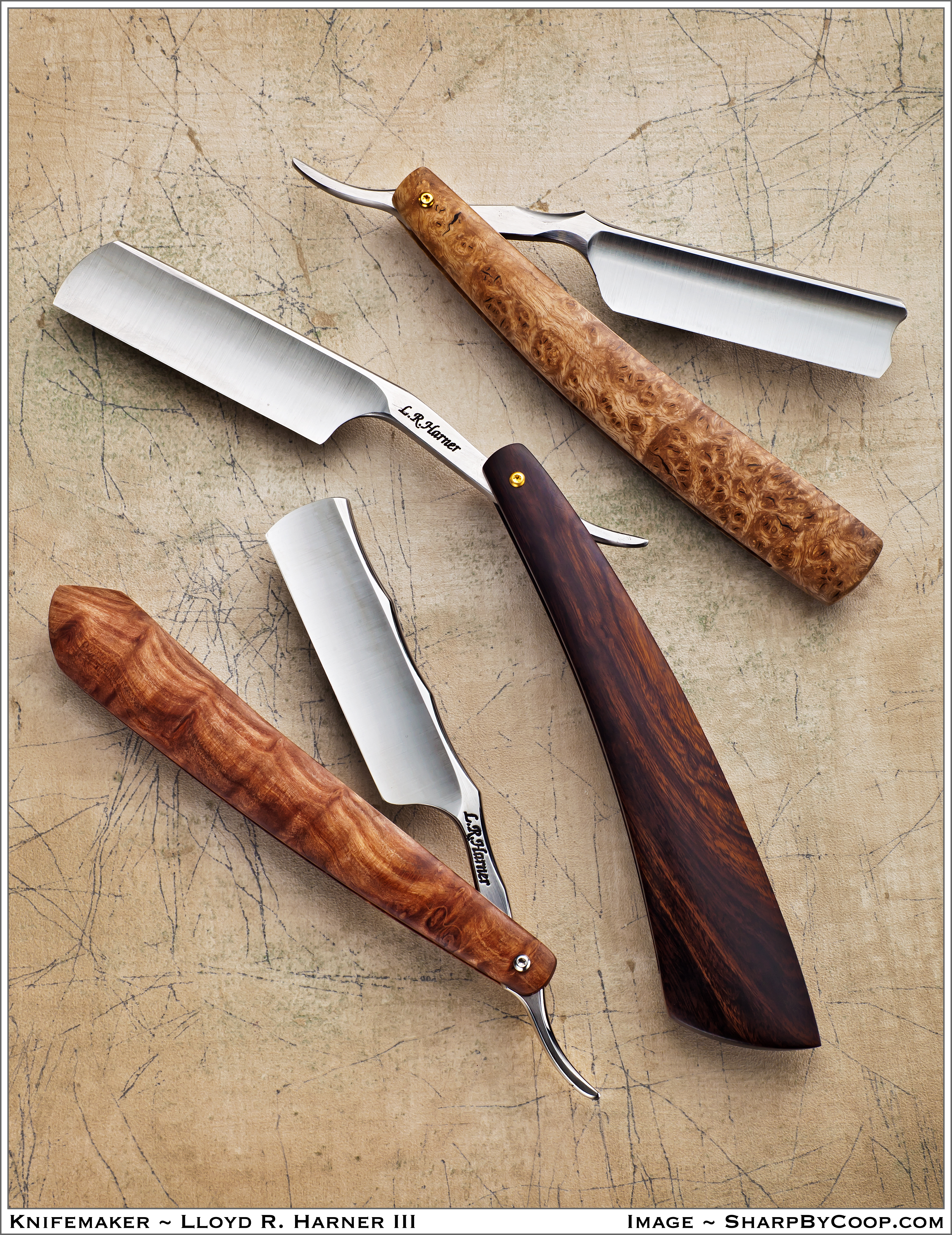 wooden knife handle