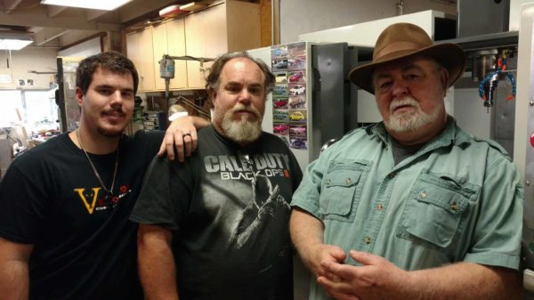 Kyle, Rainy and Butch Vallotton have been making knives for close to four decades.