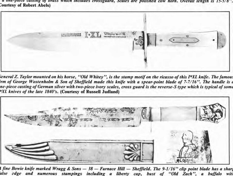 50 Years Ago In BLADE: Taylor, Bowie & Sheffield Knifemakers