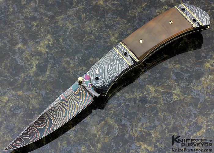 A mother of pearl John Smith folder is one of the three knives still missing. (KnifePurveyor.com photo)