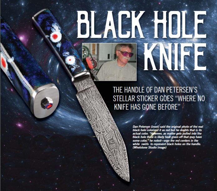 Black Hole custom knife