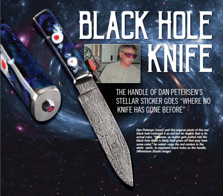 When Astronomy Meets Knifemaking: The Custom “Black Hole” Knife