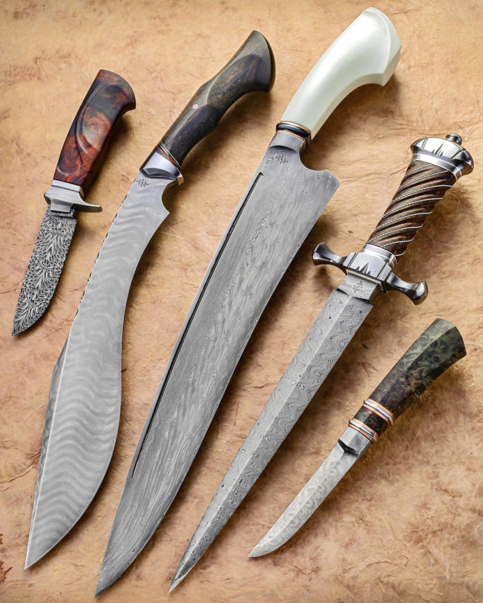Custom knives American Bladesmith Society test