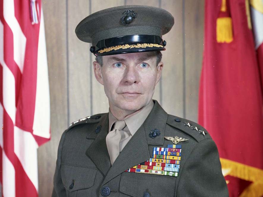 Three-star Gen. Keith McCutcheon, February 1970	