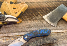 The assisted openers we put to the test (starting from the top) Case Westline, Bear & Son TrueTimber Sideliner, CRKT Butte and Kershaw Raygun