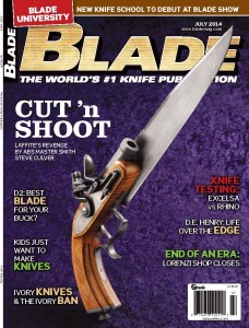 Hitting many newsstands today—the new, pirate-pistol-packin' issue of BLADE®!