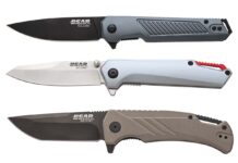From top the Bear Edge Model 71140, Model 71141 and Model 71139.
