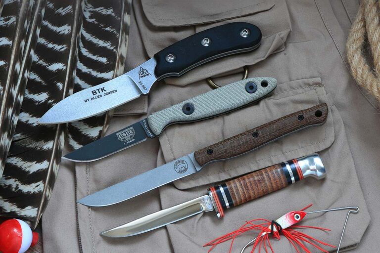 Nothing Foul Or Fishy About These Bird And Trout Knives