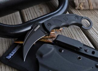 Blackhawk Garra Fixed with bullets and sheath