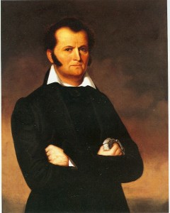 Did James Bowie own a Huber bowie?