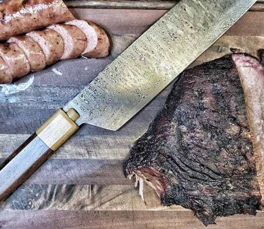 Matt Williams custom brisket knife