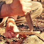 Splitting Wood