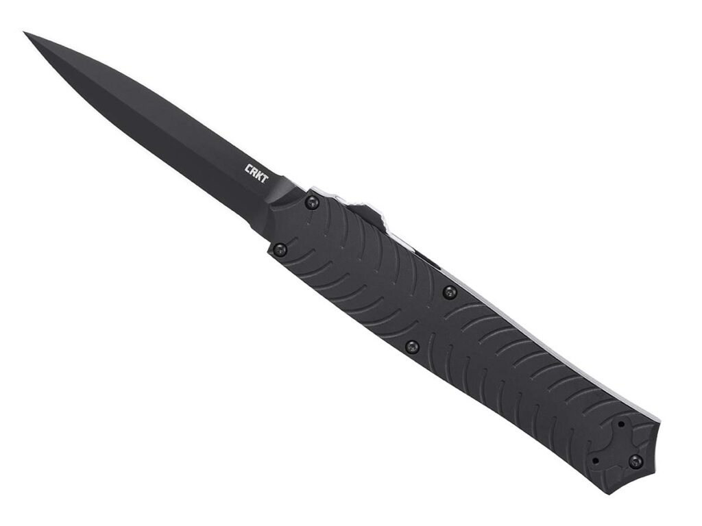 CRKT Xolotl with the blade deployed.