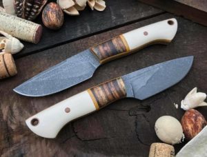 Carson Riley Marquis makes 7 1/2-inch kitchen/skinners that are ideal for smaller hands.