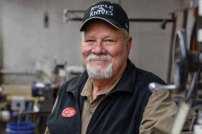 Jack Ruple Sr Case Axe Handle Lockback Review- BLADE Magazine