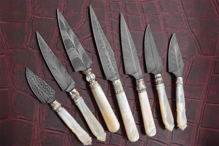 Cool Customs: Kevin Casey’s Little Feather Knives