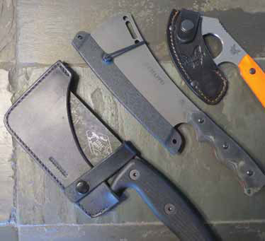 Sheaths for cleavers