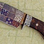 Cool Mosaic Damascus Knife