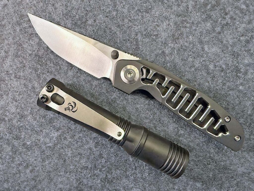 More than anything, what drives both knife and flashlight collectors is the desire to carry a perfectly designed tool, according to the author. For many, the HMC Transient 2.9 folder and Dawson Ion Slim flashlight satiate this desire.